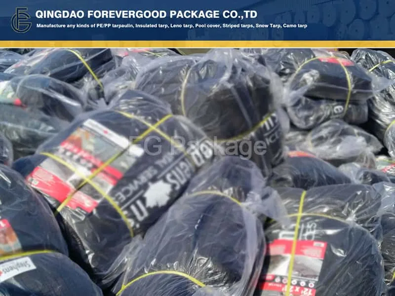 Insulated Tarps Black 8x25Ft Copper Eyelet