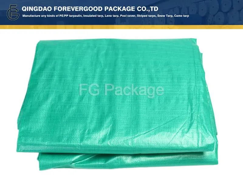 Light Duty Green PE Tarpaulin
