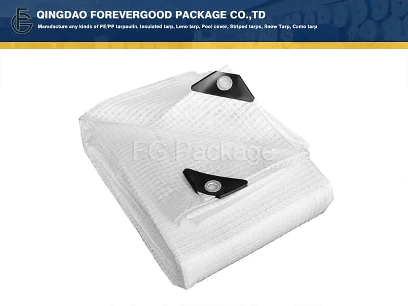 LENO Tarpaulin Sheet Black Corner