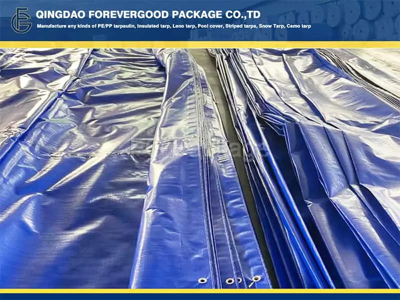 EURO Heady Duty PE Tarpaulin Cover Pool Cover with Corner