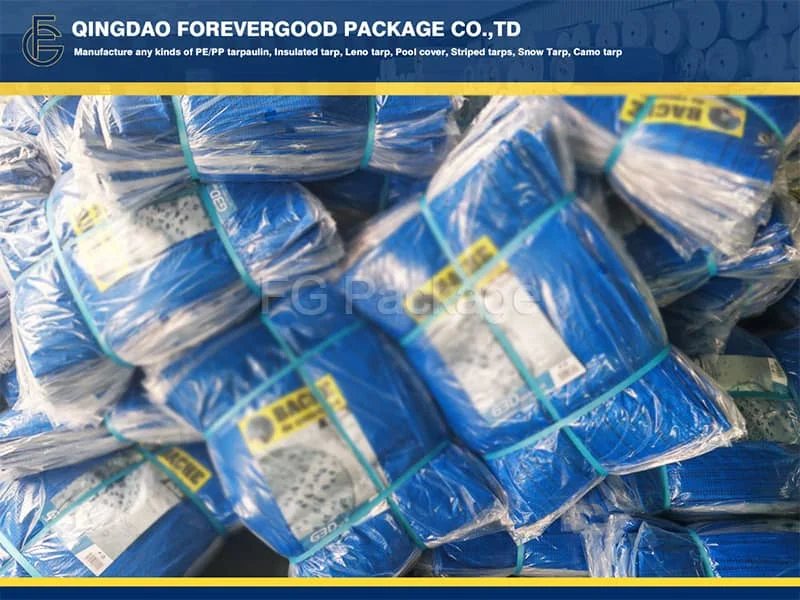Dark Blue Waterproof PE Tarpaulin Sheets